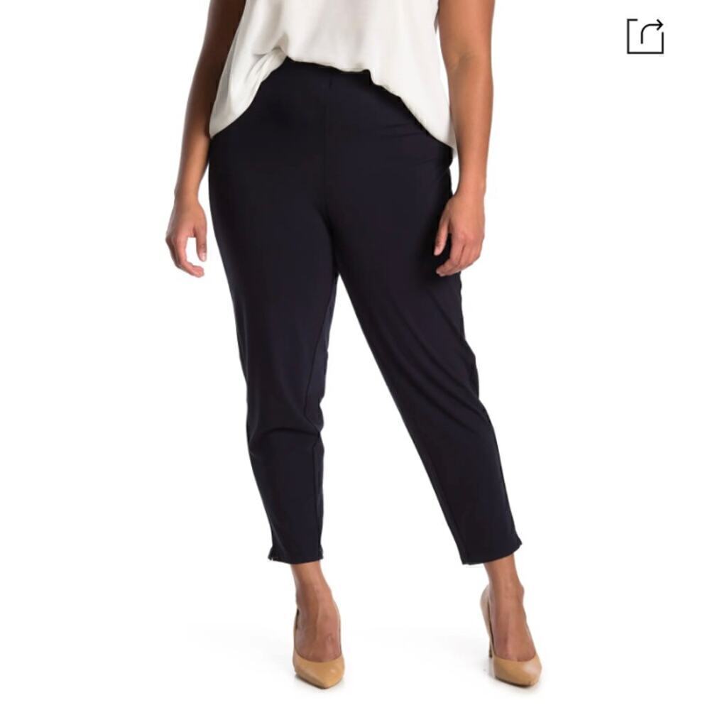 NWT GRACE ELEMENTS Woman Pull-on Jersey Pants In Night Life 3X